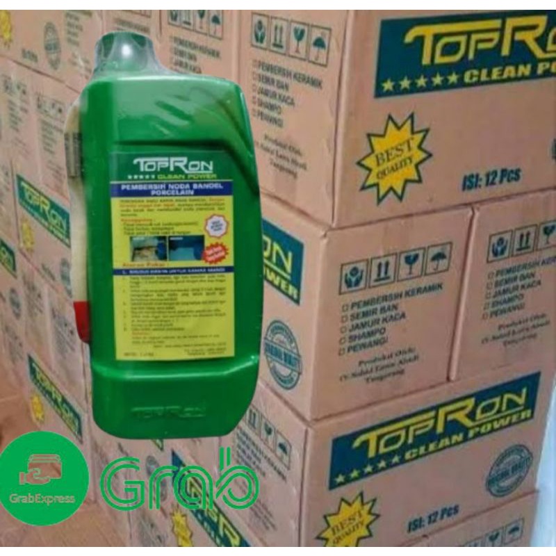 Jual Pembersih Keramik Kamar Mandi Topron Jerigen Liter Dus Isi