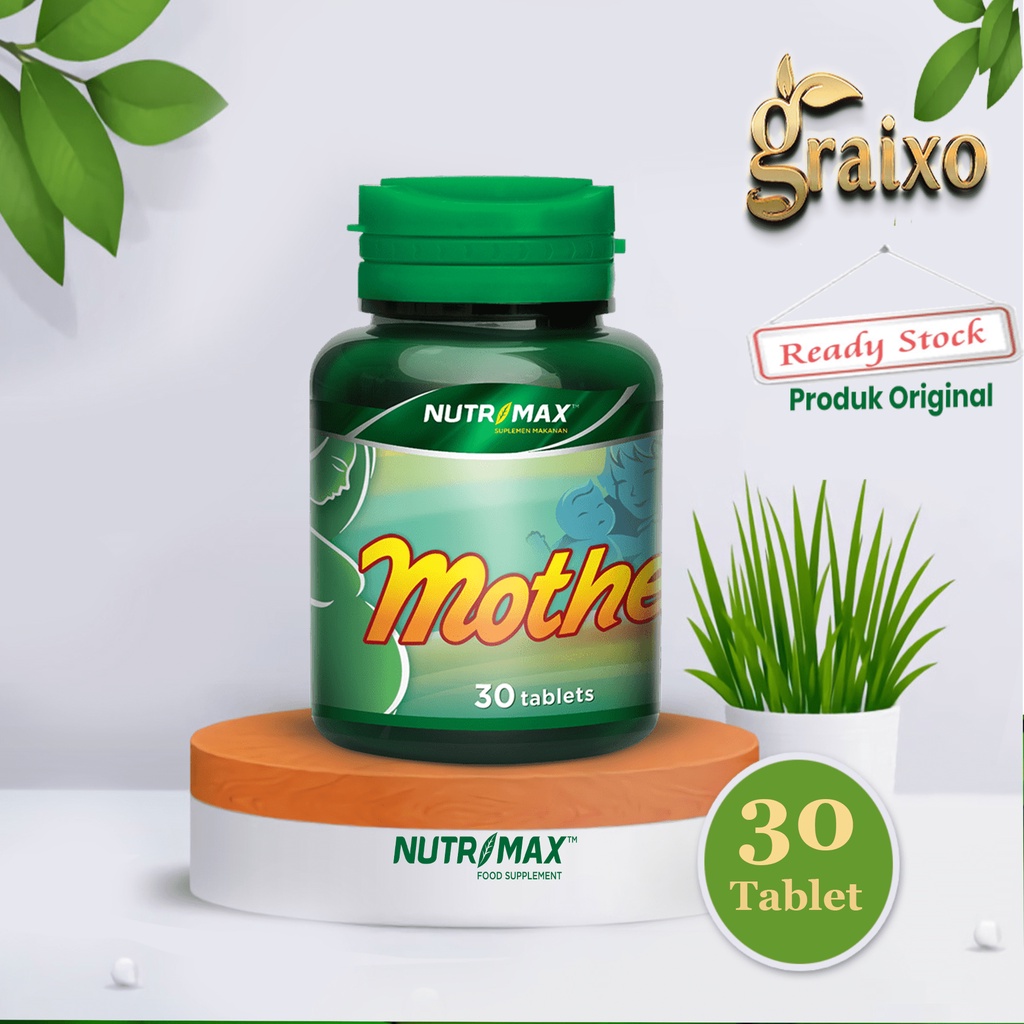 Jual Mother Nutrimax 30 Tablet Vitamin Mineral Gizi Ibu Hamil Dan ...