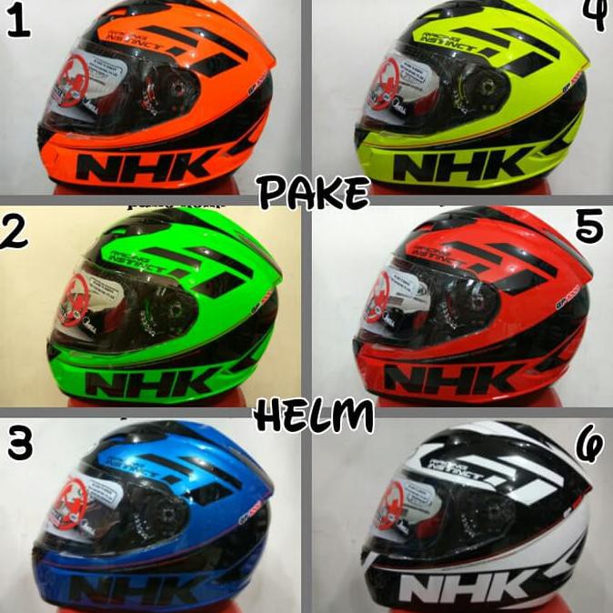 Jual HELM NHK GP 1000 RACING INSTINCT SE FULL FACE GP1000 | Shopee ...
