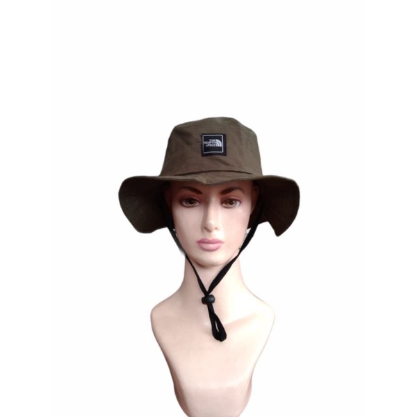 Jual Topi Gunung Rimba The North Face Bucket Hat Murah Shopee Indonesia 