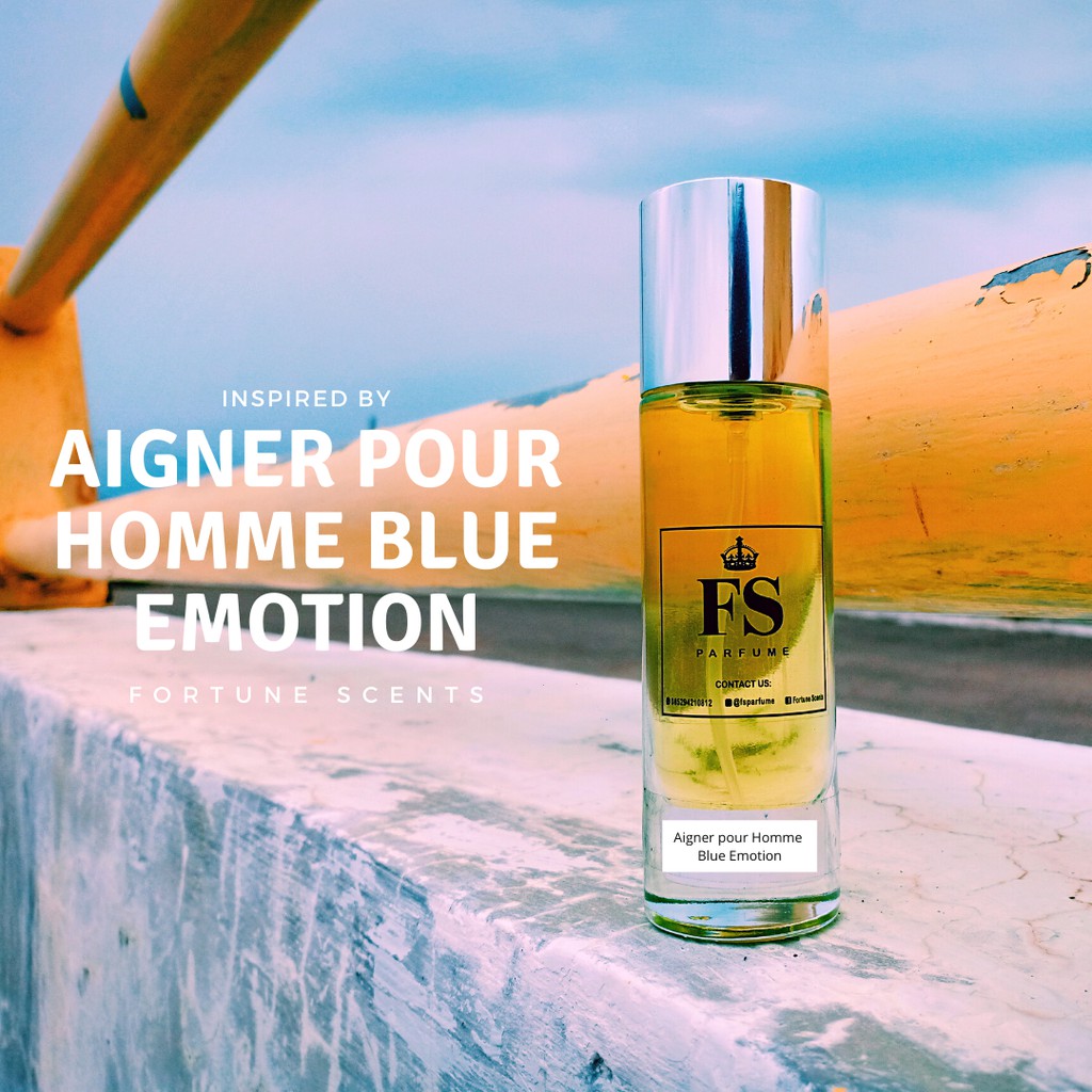 FORTUNE SCENTS Parfum AIGNER BLUE EMOTION inspired BEST SELLER MEN