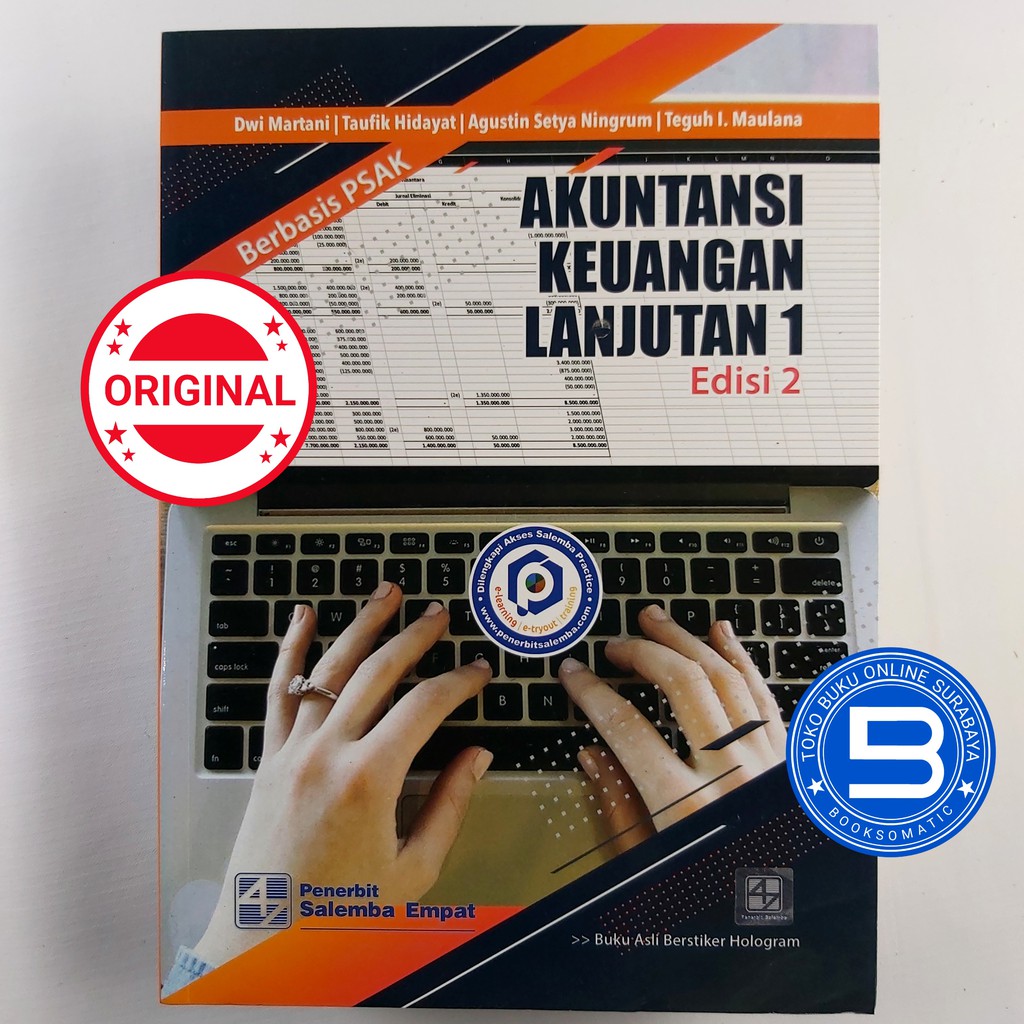 Jual Akuntansi Keuangan Lanjutan 1 Edisi 2 Berbasis PSAK Edisi Ke 2 ...