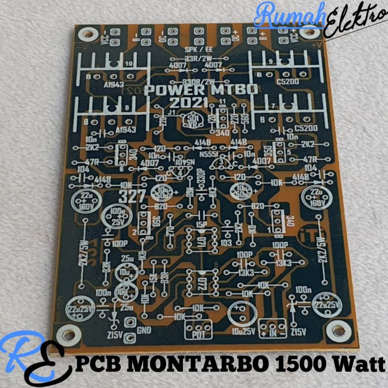 Jual PCB Power Driver 1500W MONTARBO | Shopee Indonesia