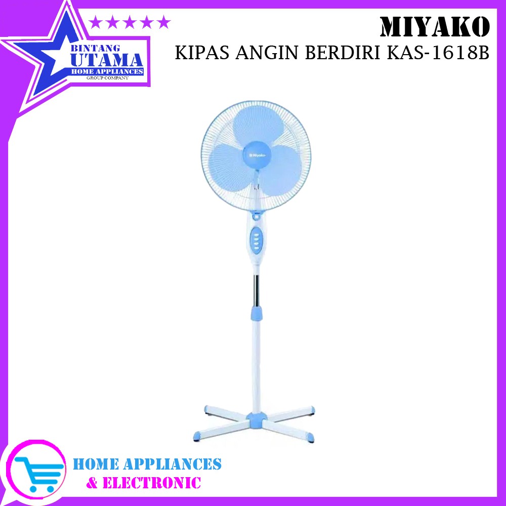 Jual (COD) KIPAS ANGIN MIYAKO / STAND FAN / KIPAS BERDIRI MIYAKO KAS ...