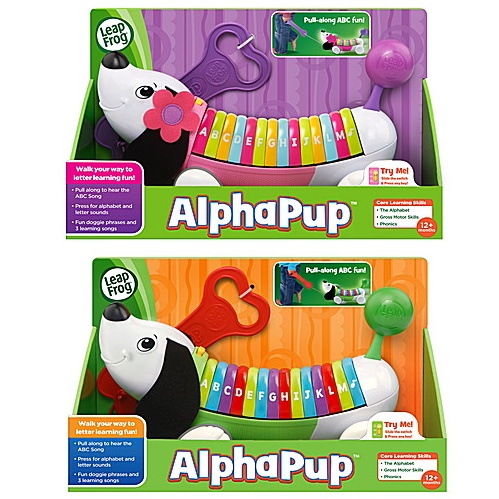 Pull along hot sale alphabet dog