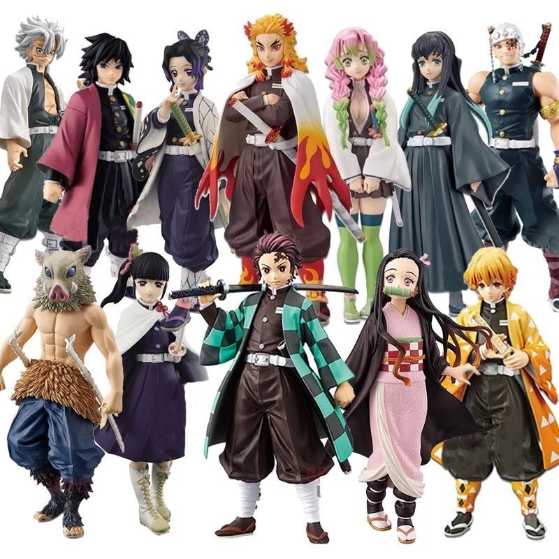 Jual Action Figure Demon Slayer Kimetsu No Yaiba Tanjiro Netsuko ...