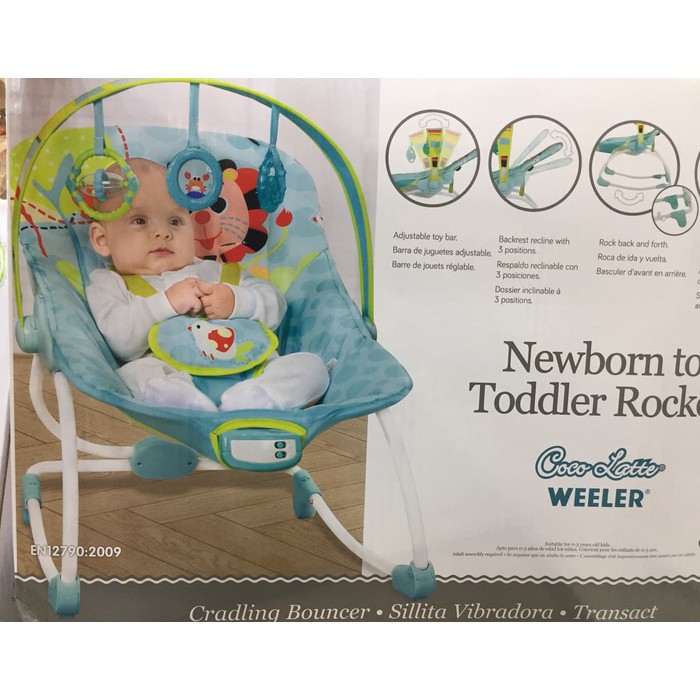 Jual Bouncer Cocolatte Weeler Newborn to Toddler Rocker Shopee Indonesia
