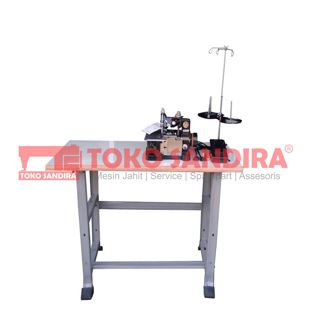 Jual 1 SET Mesin Obras Singer 81A1 BARU Kaki Meja H Harga Sudah Paking ...