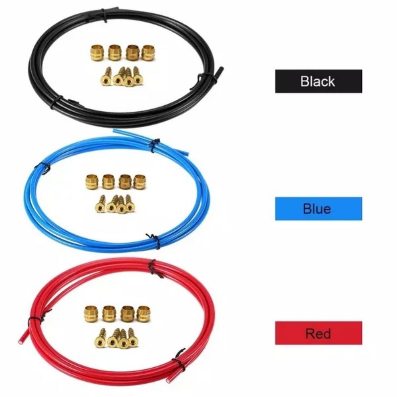 Jual KABEL 2.5 METER + BH59 OLIVE INSERT HYDRAULIC HOSE CABLE DISCBRAKE ...