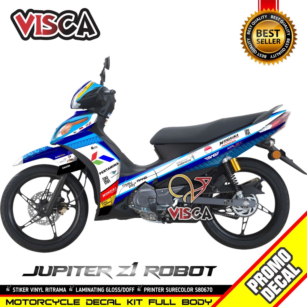 Jual Decal Jupiter Z1 Dekal Jupiter Z1 Stiker Jupiter Z1 Full Body ...