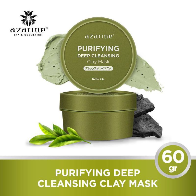 Jual Azarine Purifying Deep Cleansing Clay Mask 60g | Shopee Indonesia