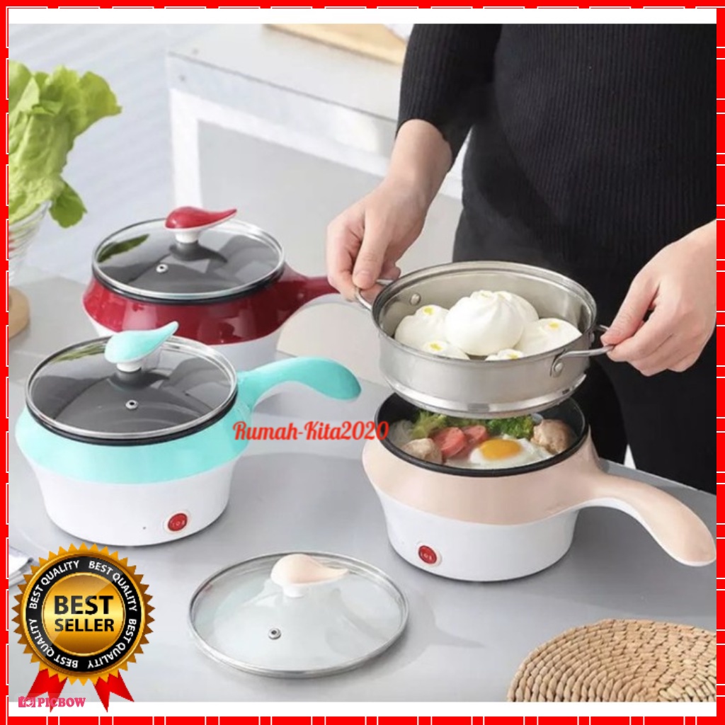 Jual Panci Listrik Mie Nasi Ada Kukusan Gagang Anti Panas Hotpot ...
