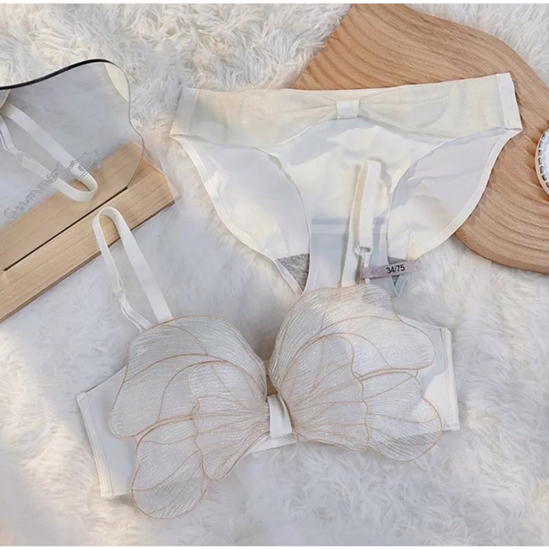 Jual Premium Quality BH Push Up Bra Seamless Busa Tanpa Kawat Celana ...