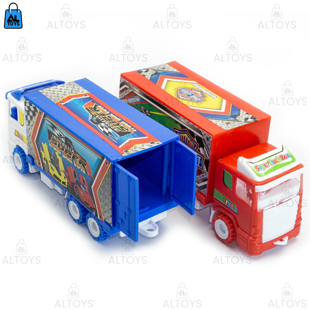 Jual MAINAN ANAK-ANAK MOBIL KENDARAAN EXPEDISI CARGO LOGISTIC TRUCK BOX ...