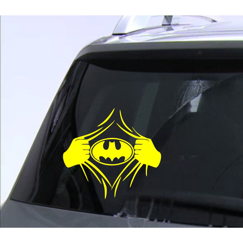 Jual STIKER BATMAN STICKER KACA MOBIL BELAKANG | Shopee Indonesia