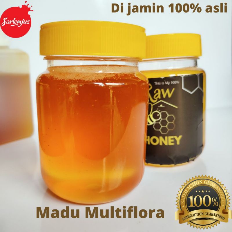 Jual Madu Multiflora Raw Honey Asli Manis Murni 250ml | Shopee Indonesia