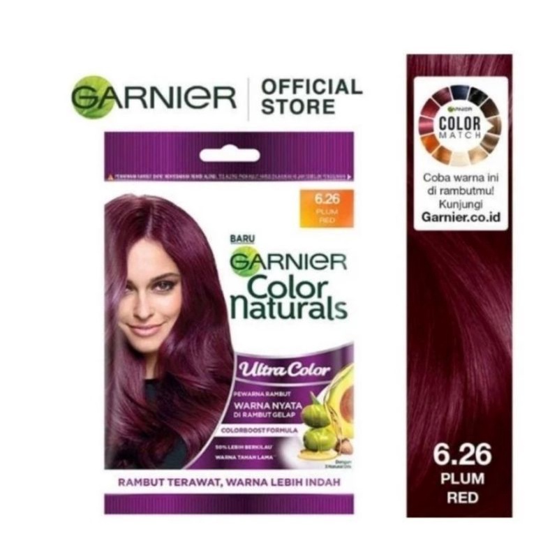 Jual Garnier Color Naturals Ultra Color Sachet 30Ml + 30Gr | Shopee ...