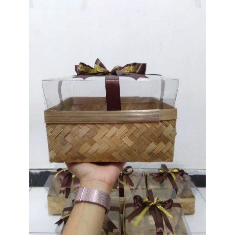 Jual Besek Mika Tinggi Cm Hampers Hantaran Serahan Hadiah Catering Box Makan Kotak Kado Gift