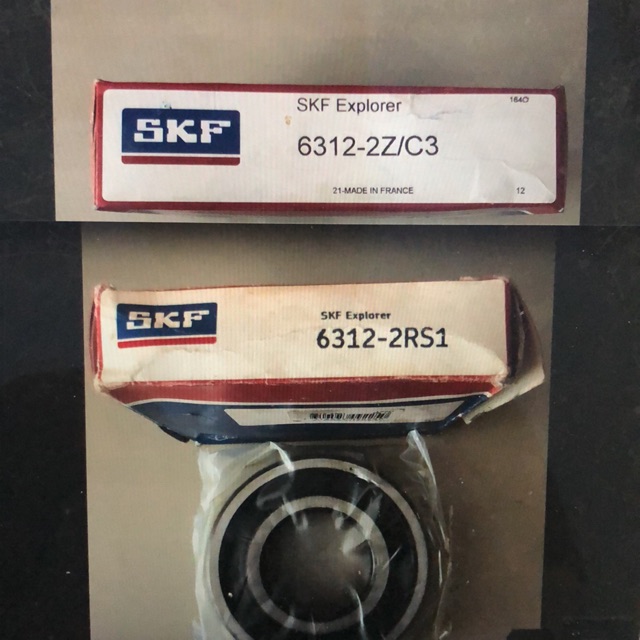 Jual Deep Groove Ball Bearing SKF 6312 2Z C3 / ZZ C3 / 2RS1 / LLU