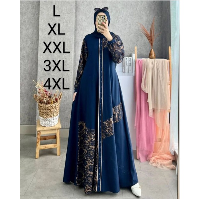 Jual GAMIS JUMBO TERBARU KEKINIAN LD 100-- LD 140 | Shopee Indonesia