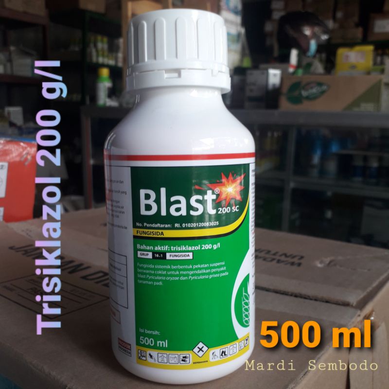 Jual Fungisida Blast 200 Sc Atasi Penyakit Blast Padi Trisiklazol 200 G