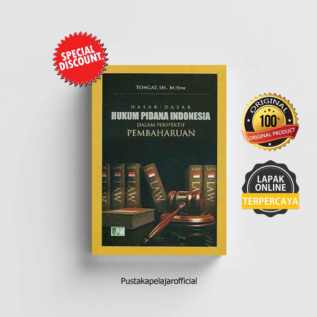 Jual BUKU DASAR-DASAR HUKUM PIDANA INDONESIA DALAM PERSPEKTIF ...