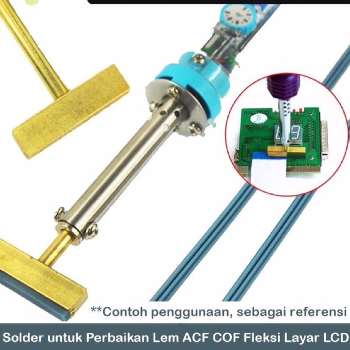 Jual Mata Solder T W Untuk Perbaikan Lem Acf Cof Bonding Layar Lcd Led Wbqiq Shopee