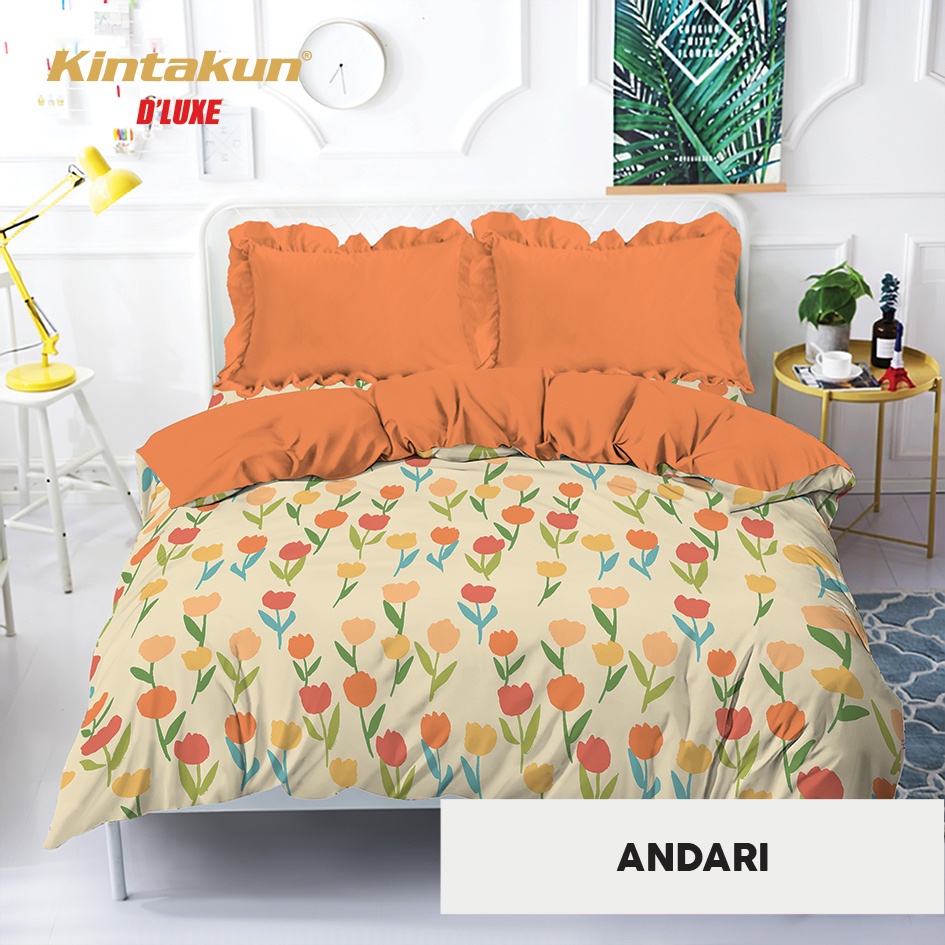 Jual Bed Cover Kintakun Deluxe 160x200 No 2 Queen - Motif Terbaru ...