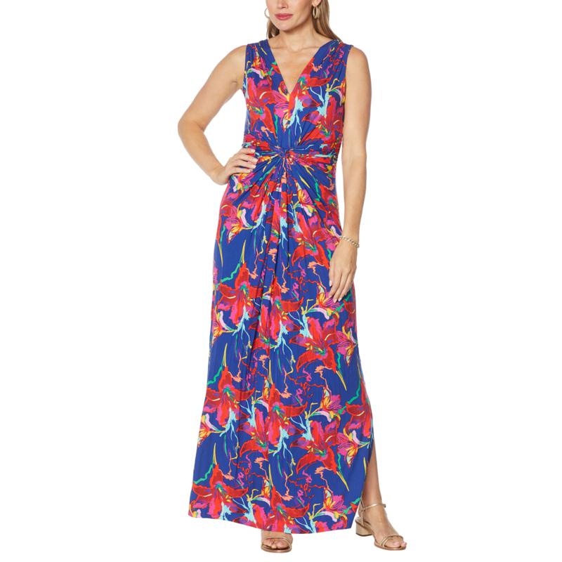 Long Dress Original IMAN Global Chic Flawless Knit Maxi Dress | Shoope  Indonesia