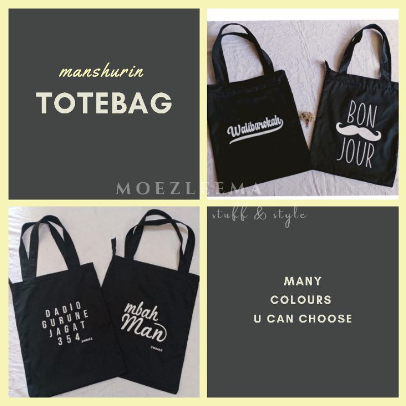 Buat tote store bag murah