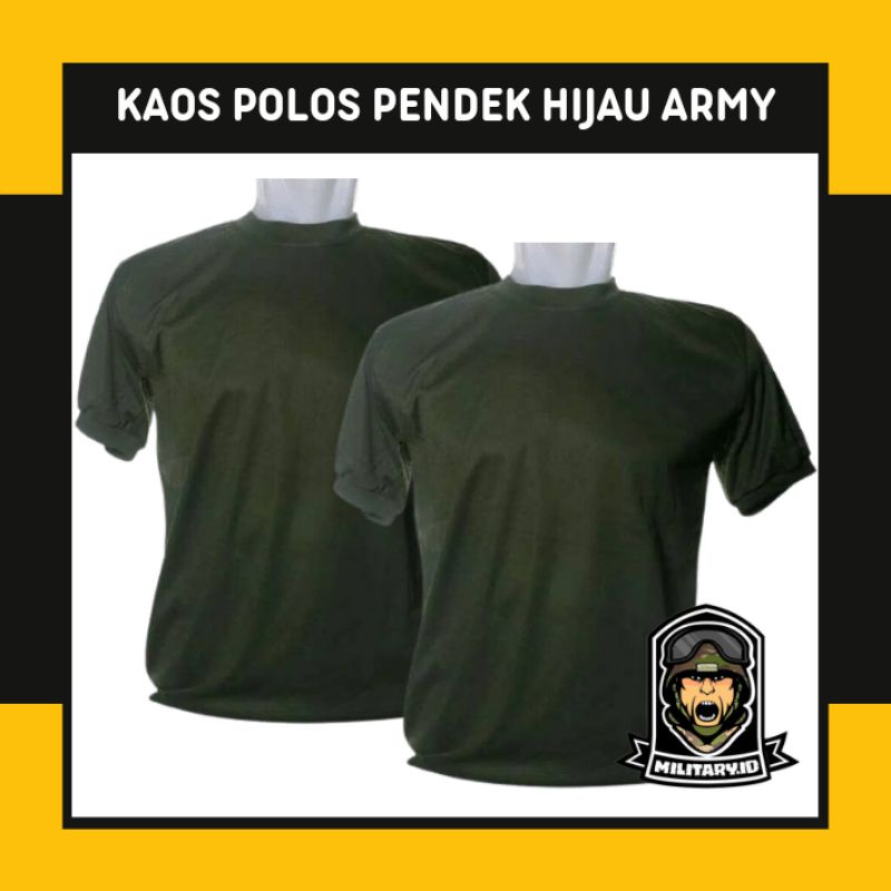 Kaos Mlb Warna Hijau Army Size L Original Import ✓Tag Logo ✓Tag