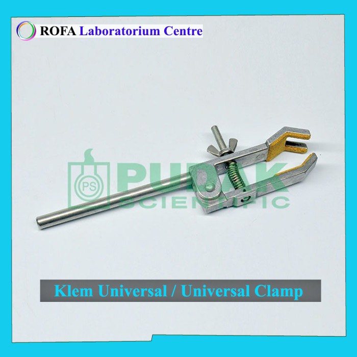 Jual Klem Universal Universal Clamp Penjepit Tabung Reaksi Original