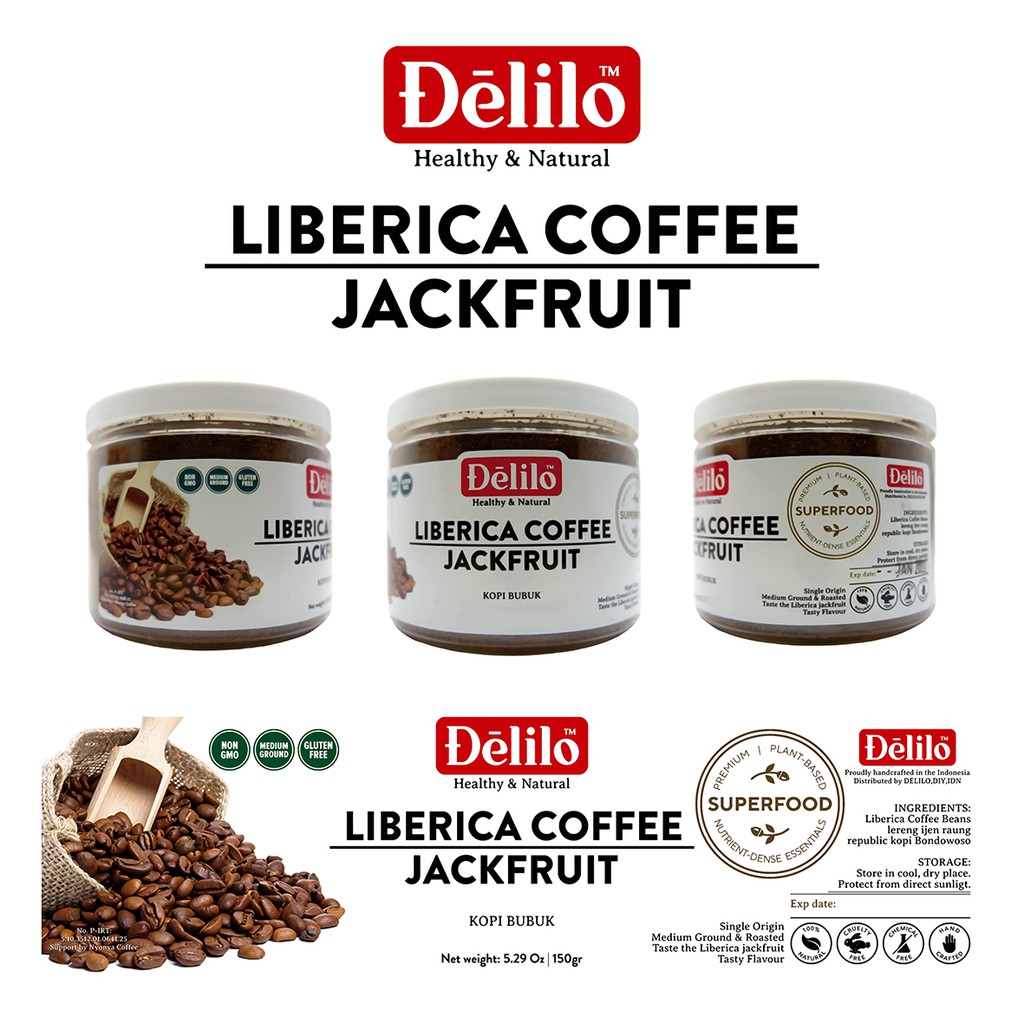 Jual LIBERICA COFFEE JACKFRUIT Premium kopi Bubuk Kopi Nangka atau
