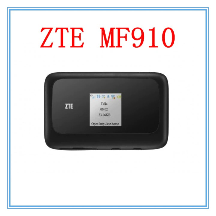 Jual GRATIS ONGKIR Unlocked ZTE MF910 LTE 4G WIFI Router 4G wifi dongle ...