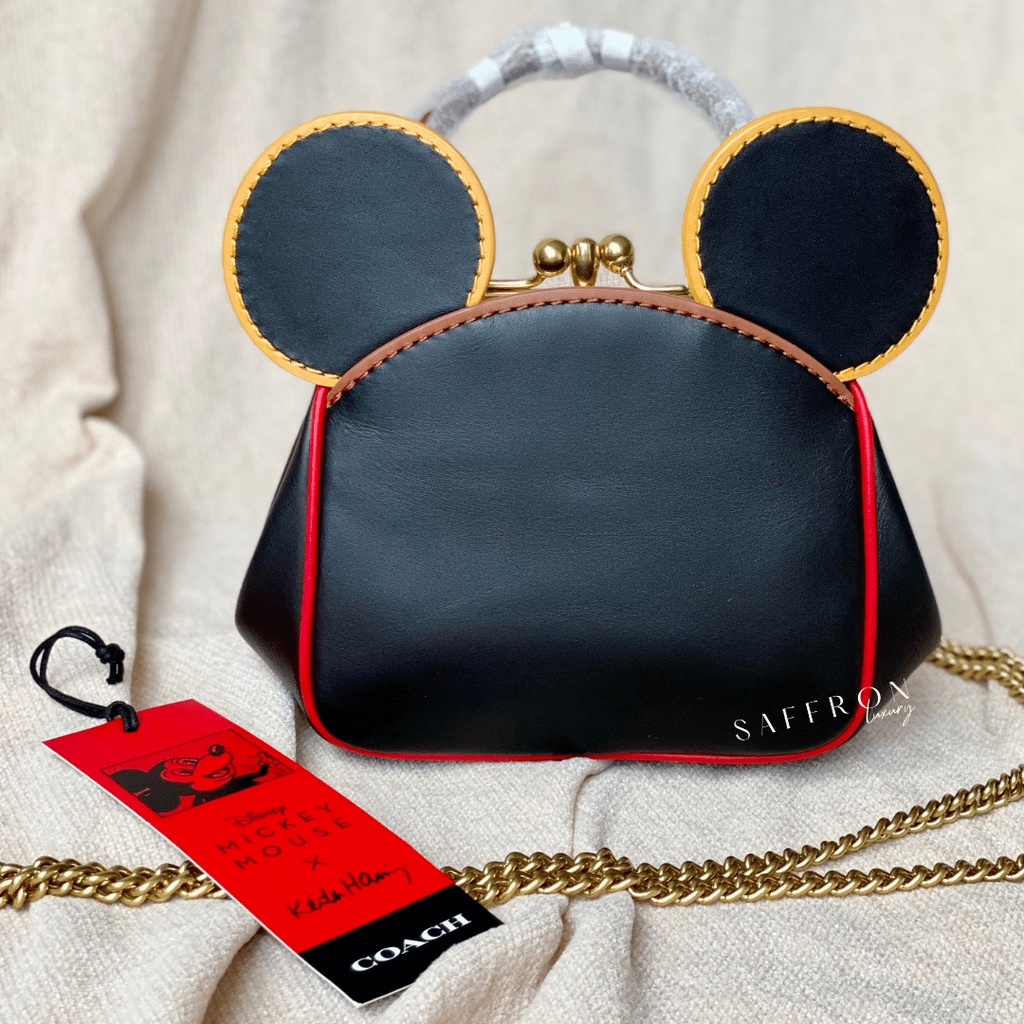 Disney mickey mouse x keith haring kisslock discount bag