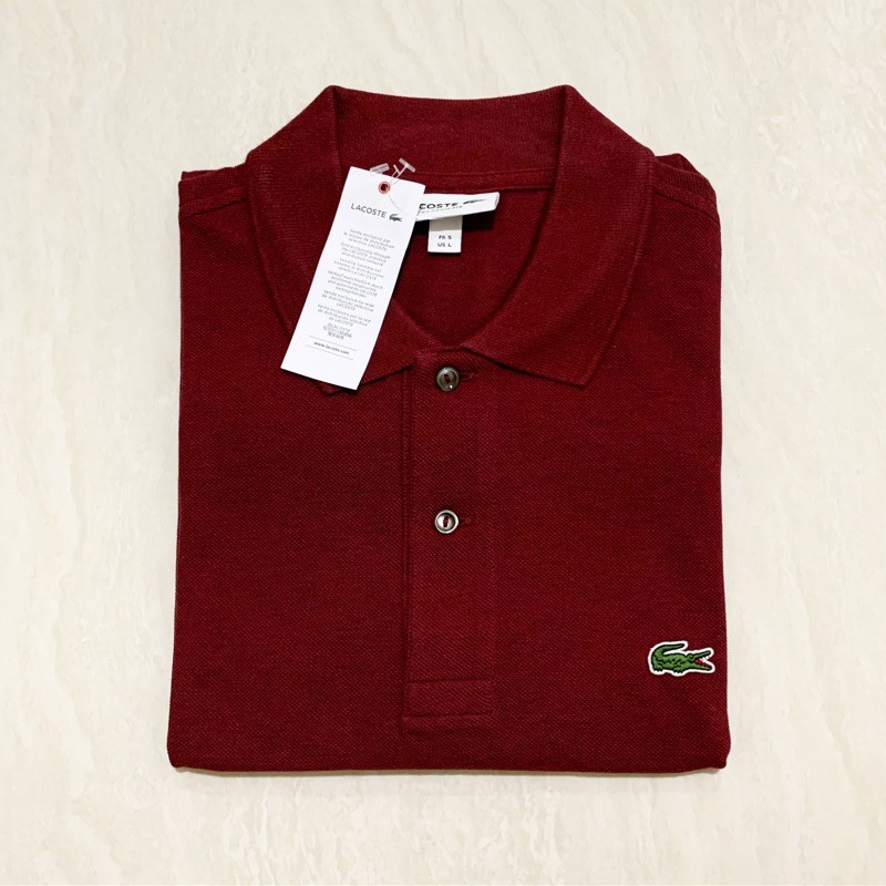 Lacoste maroon 2024