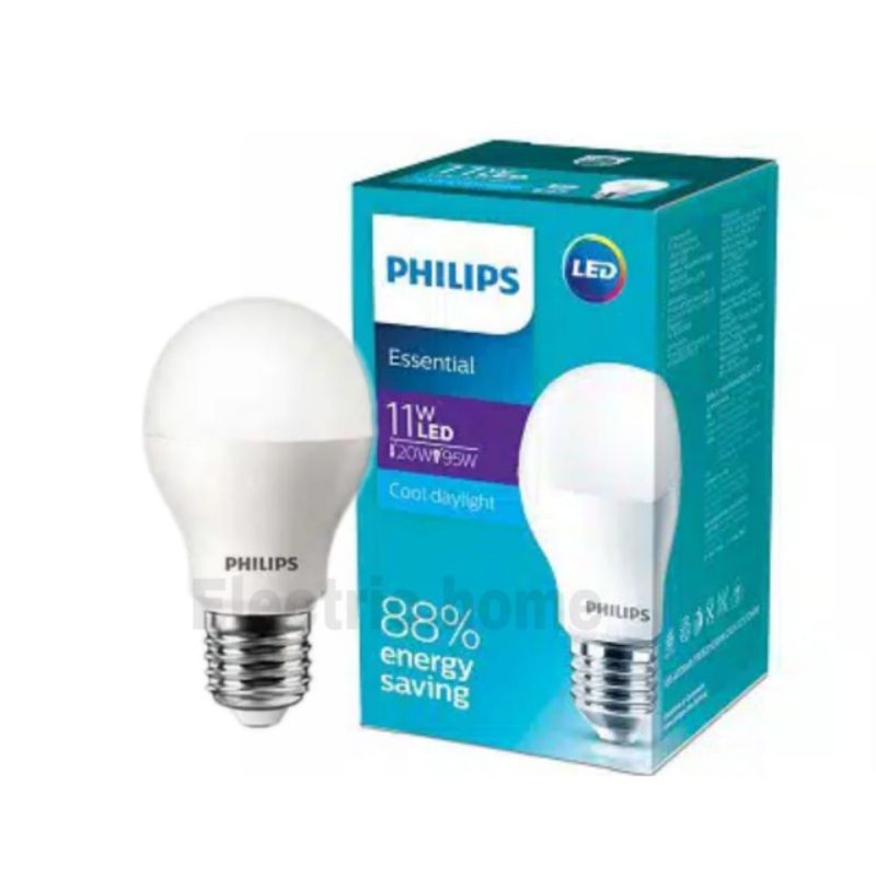 Jual LAMPU LED PHILIPS ESSENTIAL DAN MYCARE 3W, 4W, 5W, 6W, 8W, 9W, 11W ...