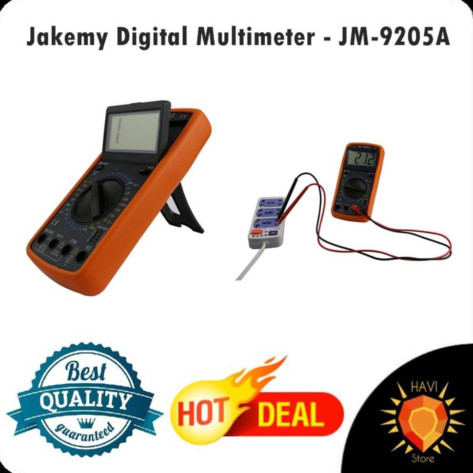 Jual E0908 Alat Pengukur Arus Listrik Jakemy Digital Multimeter - Jm ...