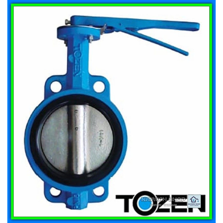 Jual Stop Kran Butterfly Valve 3