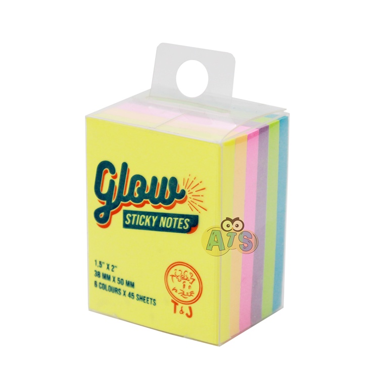 Jual Sticky Notes Tom&Jerry TJ-GLOWi 6 warna | Shopee Indonesia