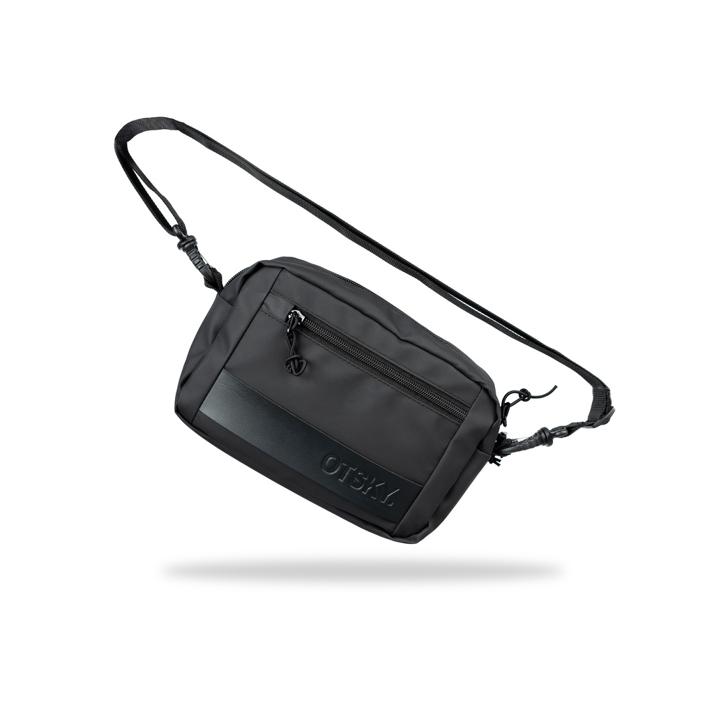 Jual Otsky Daily Pouch SB Waterproof Black Pria | Shopee Indonesia