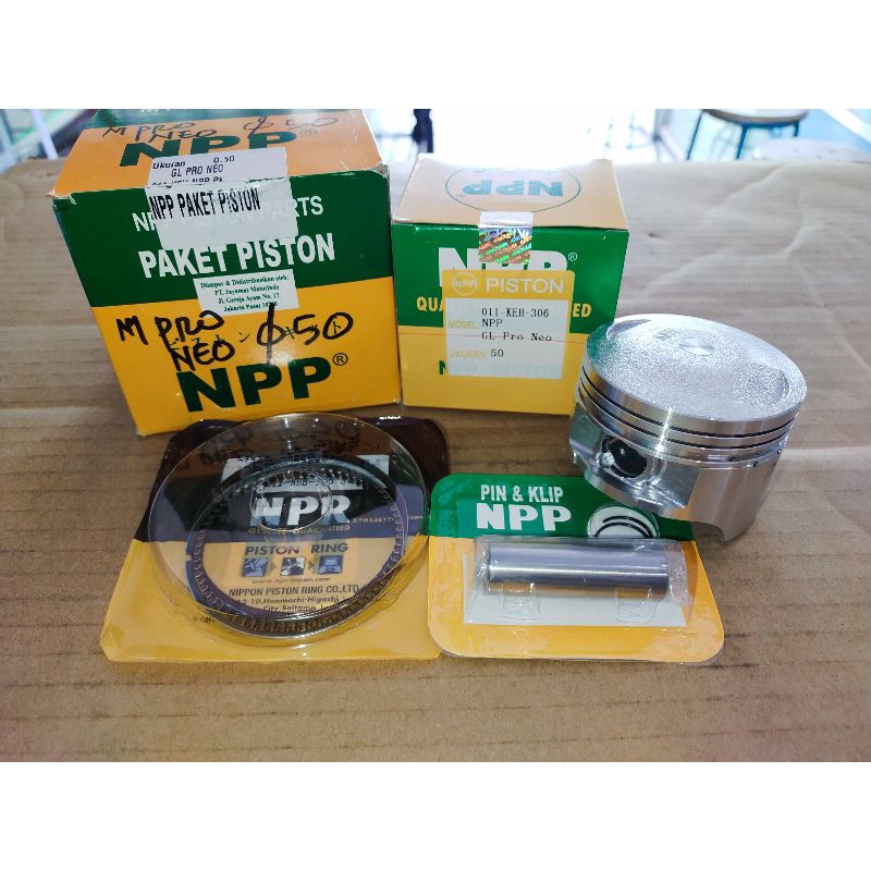 Jual Piston Kit NPP GL Pro Neo Megapro KEH os 0 25 50 75 100 125 150