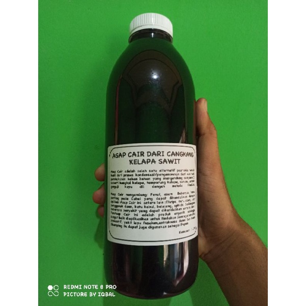 Jual 100 % Asap Cair Asli Grade 3 | 500 ml Asap Cair Untuk Budidaya ...