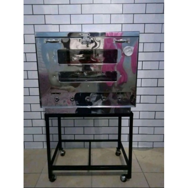 Jual Oven Gas Manual Berbahan Stainles Steel Ukuran 60x40x45 Cm Plus ...