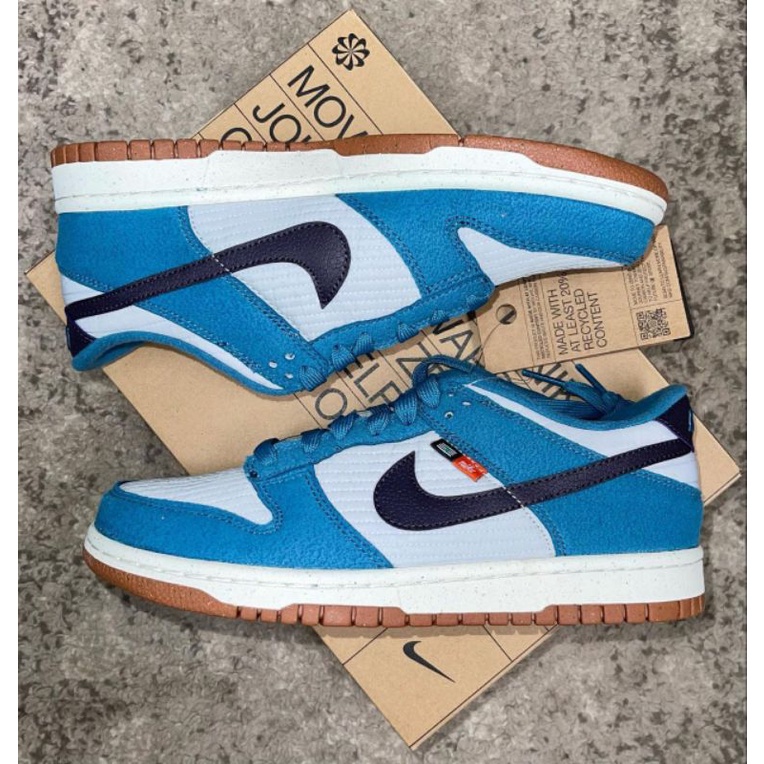 Jual Nike Dunk Low Toasty Rift Blue Original BNIB Local Pair | Shopee ...