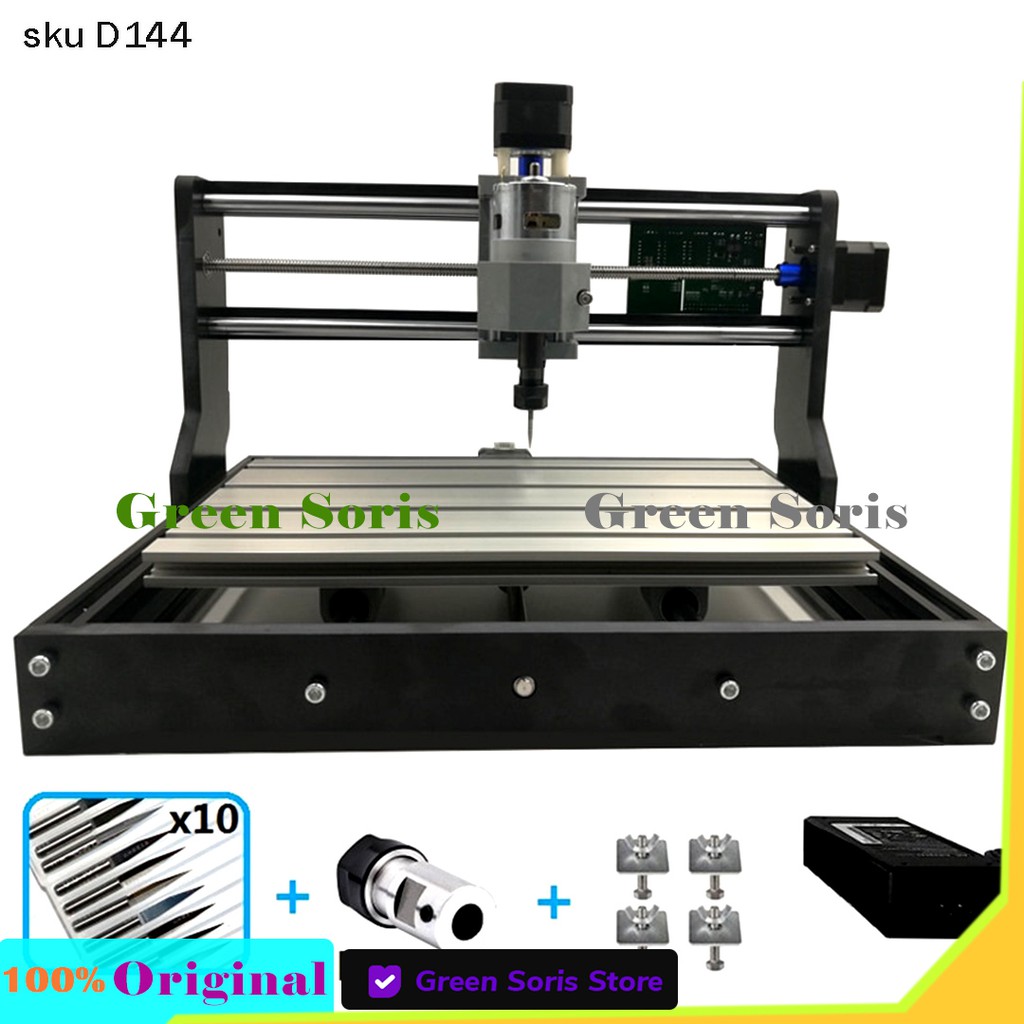Jual Mesin CNC 3018 Pro Router Drilling Engraver with ER11 | Shopee ...