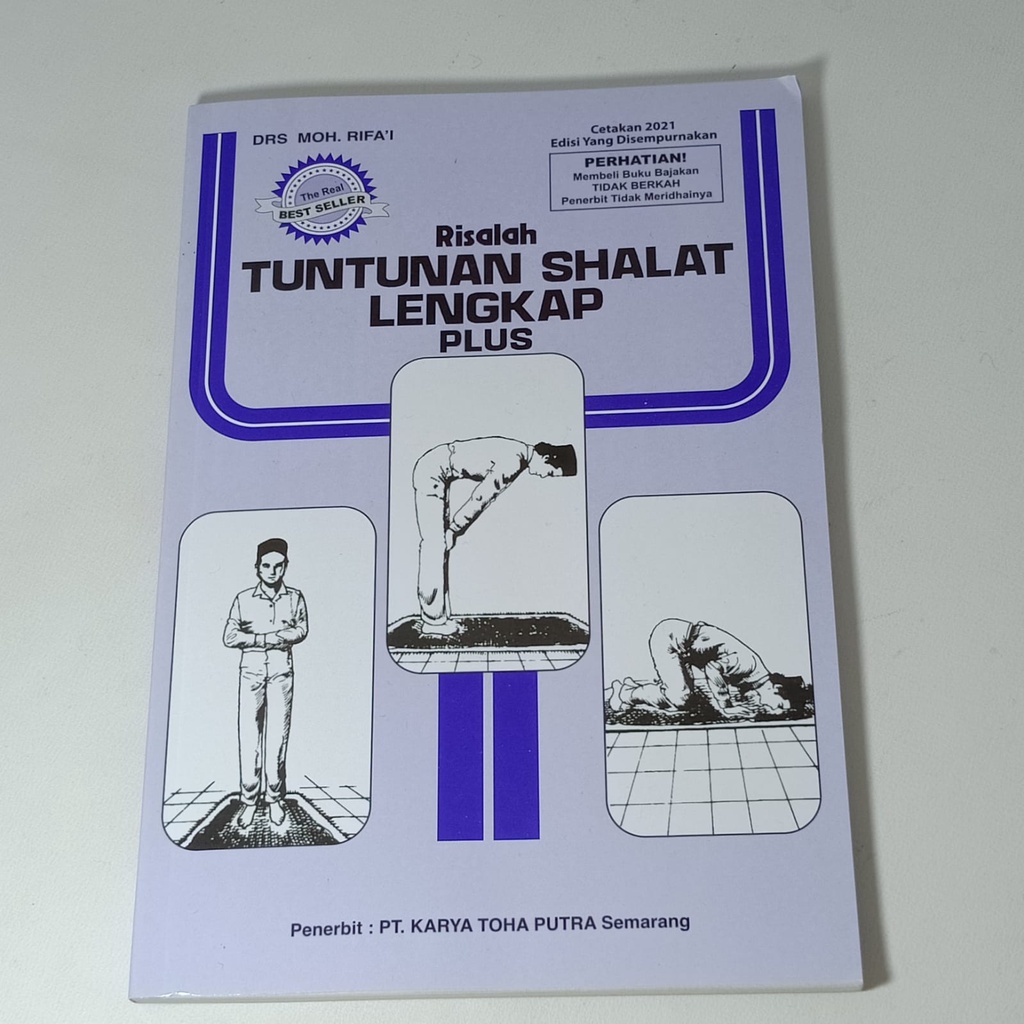 Jual Buku Risalah Tuntunan Shalat Ukuran Besar - Tata Cara Panduan ...