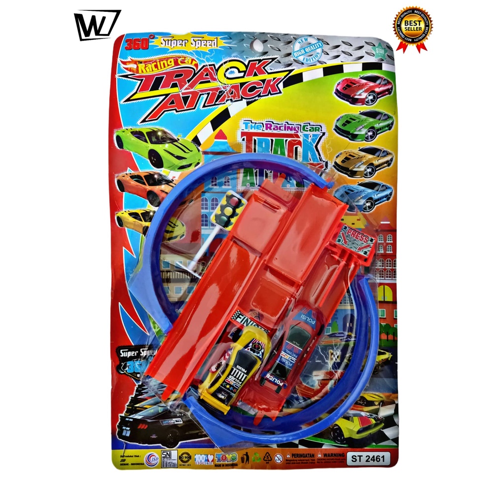 Jual MAINAN ANAK Mobil Track Attack Racing Car ( ST 2461 ) | Shopee ...