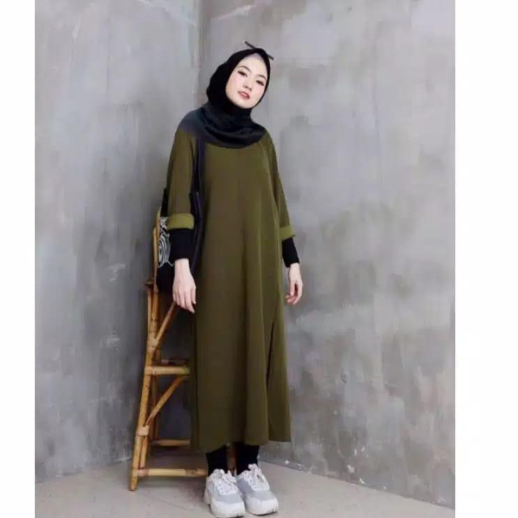 Jual TUNIK LONDRA / BAHAN BABYTERRY / FASHION MUSLIM WANITA / FIT TO XL ...