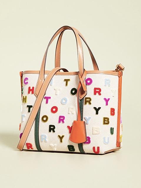 AUTHENTIC TORY BURCH PERRY FIL COUPE TOTE BAG, Women's Fashion
